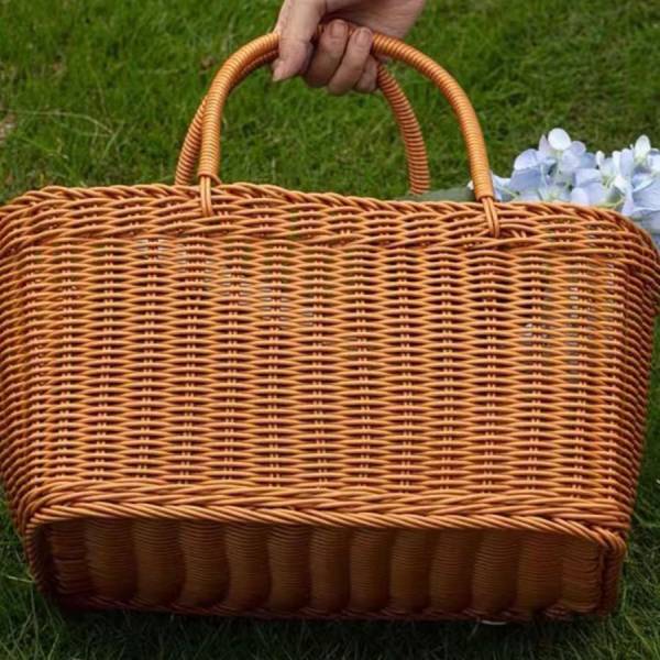 Woven laundry basket - Image 3